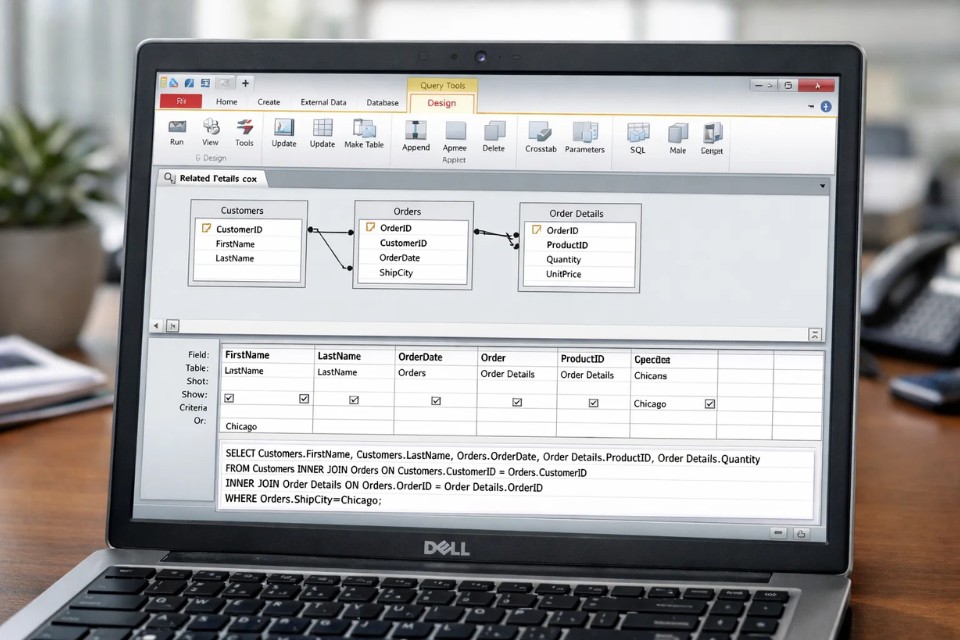 Cách Tạo Mối Quan Hệ (Relationships) Trong Access 2010 6