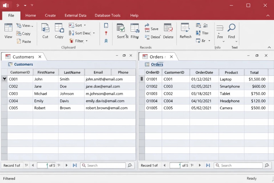 Cách Tạo Mối Quan Hệ (Relationships) Trong Access 2016 2