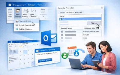Blog 3 Cách Thực Hiện Chia Sẻ Lịch (Shared Calendar) Outlook 2016