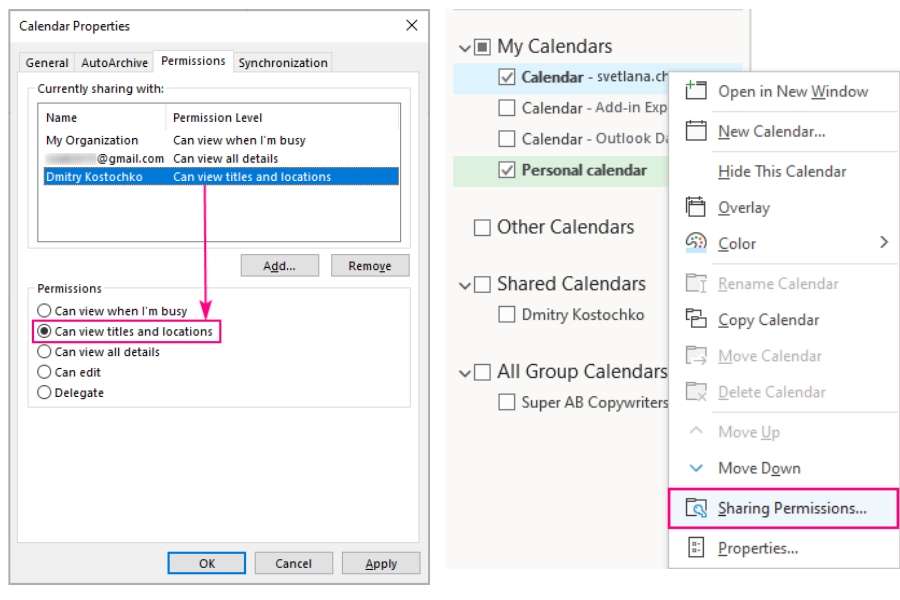 Cách Thực Hiện Chia Sẻ Lịch (Shared Calendar) Outlook 2021 Đơn Giản Và Hiệu Quả 2