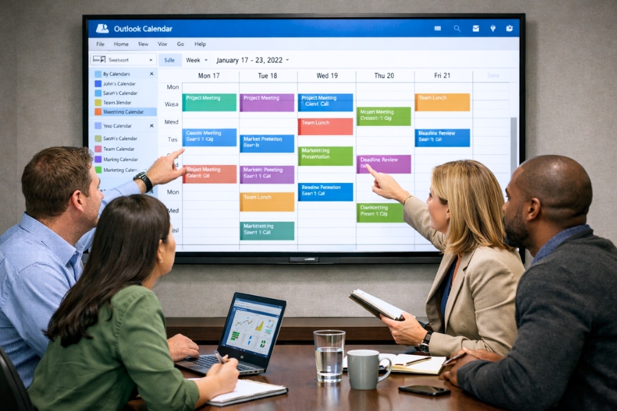 Cách Thực Hiện Chia Sẻ Lịch (Shared Calendar) Outlook 365