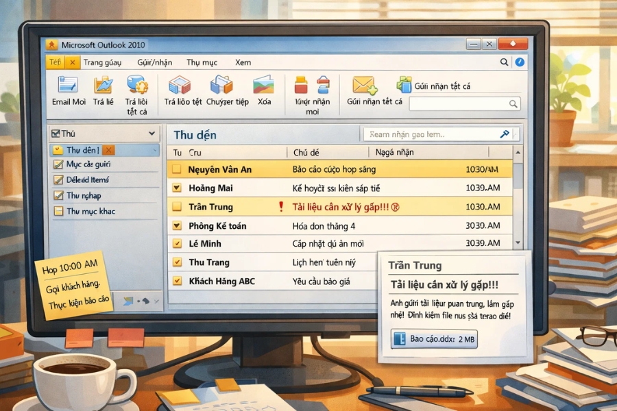 Cách tạo Rule tự động hóa Outlook 2010 đơn giản, dễ hiểu cho người mới 5