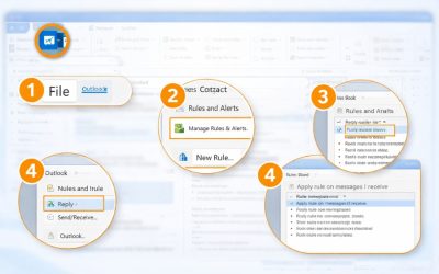 Cách tạo Rule tự động hóa trong Outlook 2019