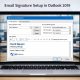 Cách thực hiện chữ ký email (Signature) Outlook 2019 17