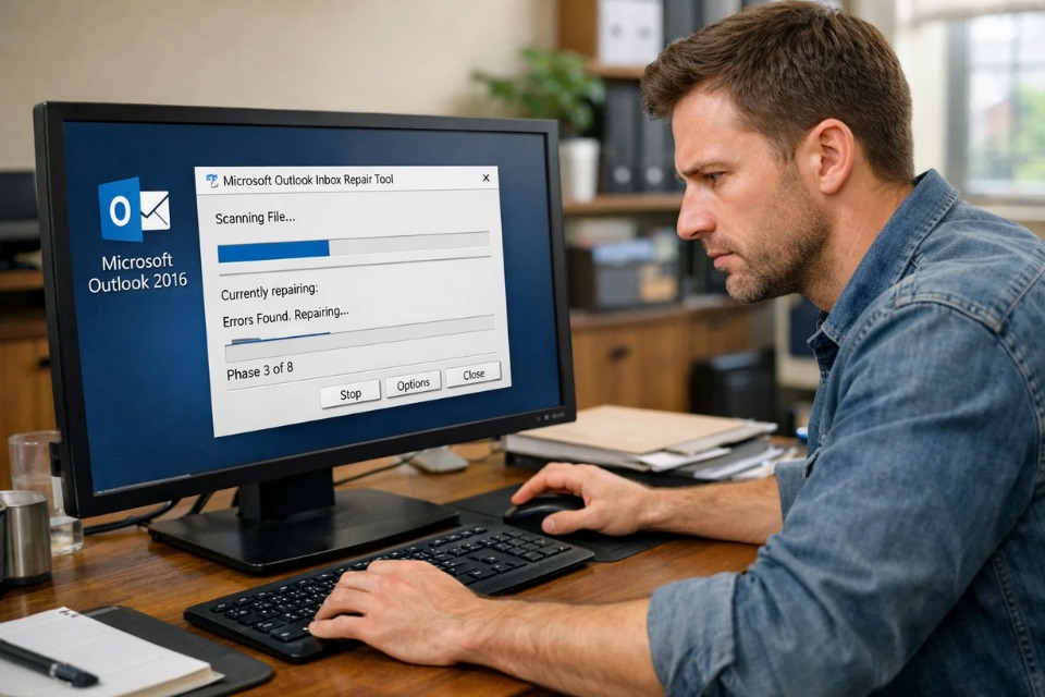 Outlook 2016 Không Tìm Kiếm Được Email? 4
