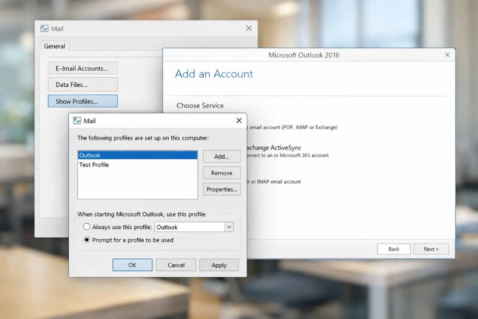 Outlook 2016 Không Tìm Kiếm Được Email? 5