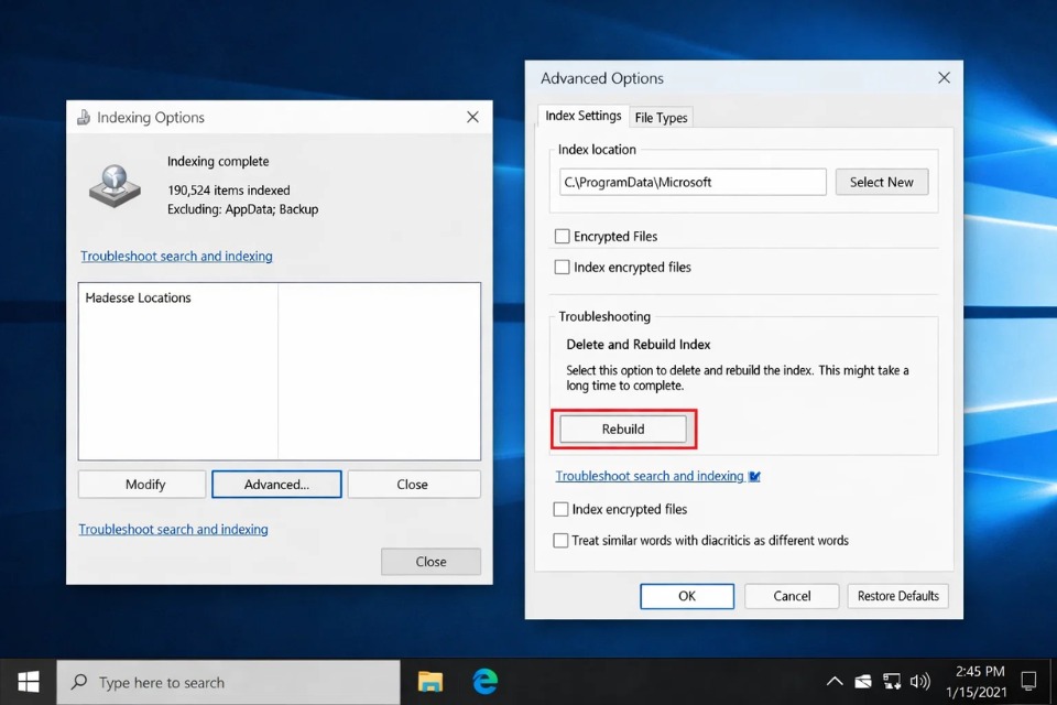 Outlook 2019 Không Tìm Kiếm Được Email? 6