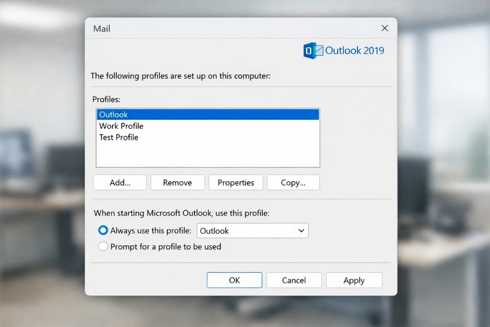 Outlook 2019 Không Tìm Kiếm Được Email? 4
