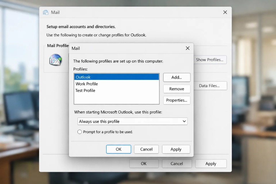 Outlook 2021 Không Tìm Kiếm Được Email? 4