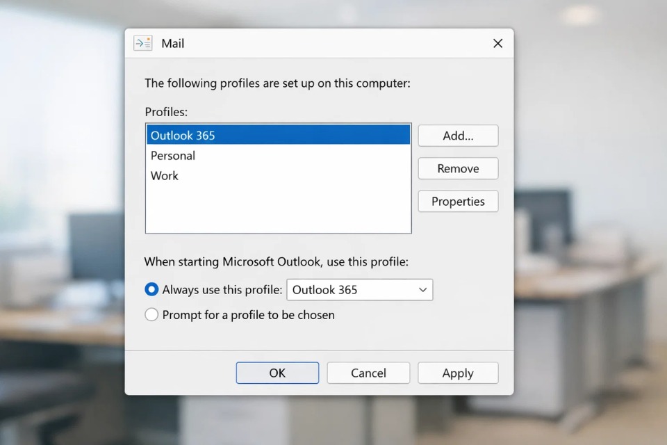 Outlook 365 Không Tìm Kiếm Được Email? 5