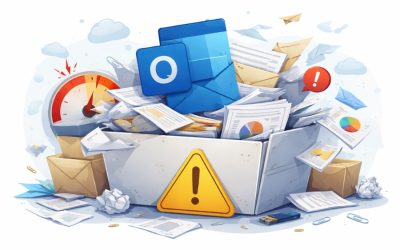 PST quá dung lượng trong Outlook 2021