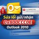 Sửa lỗi gửi/nhận 0x800CCC0E Outlook 2010 – Nguyên nhân và cách khắc phục hiệu quả 1