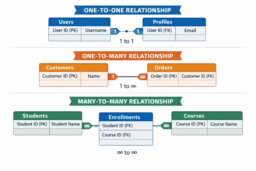 Hướng dẫn tạo mối quan hệ (Relationships) trong Access 365 – Cách liên kết dữ liệu đúng chuẩn, dễ hiểu 6 Hướng dẫn tạo mối quan hệ (Relationships) trong Access 365 – Cách liên kết dữ liệu đúng chuẩn, dễ hiểu 6