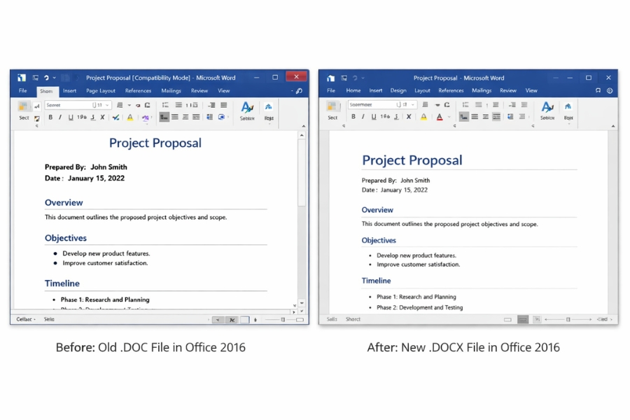 Cách Chuyển DOCXLSPPT Sang DOCXXLSXPPTX Trong Office 2016