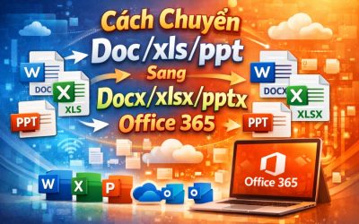 Cách Chuyển Doc/xls/ppt Sang Docx/xlsx/pptx Office 365