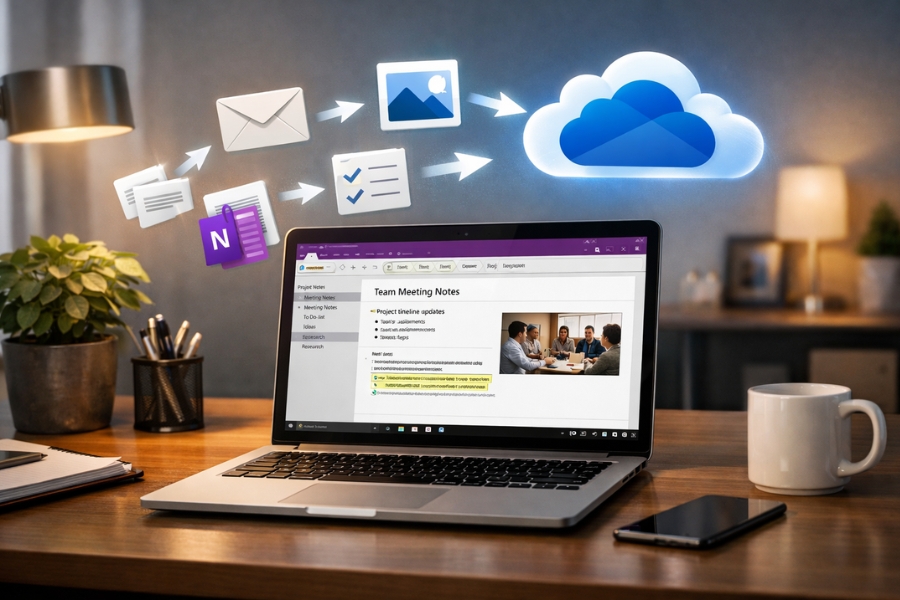 Cách Chuyển Sổ Tay Lên OneDrive OneNote 2021