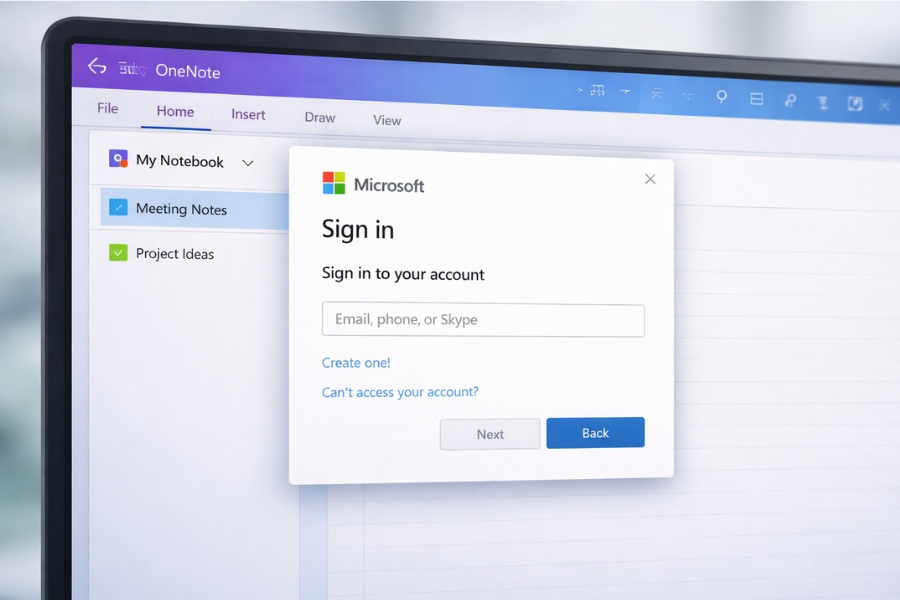 Cách Chuyển Sổ Tay Lên OneDrive OneNote 2021