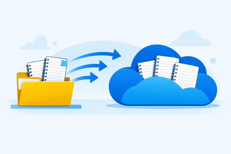 Cách Chuyển Sổ Tay Lên OneDrive OneNote 2021