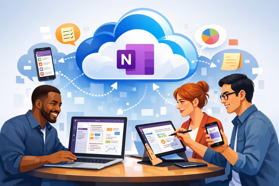 Cách Chuyển Sổ Tay Lên OneDrive OneNote 2021
