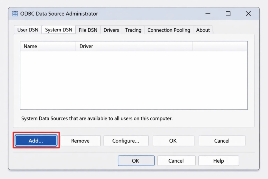 Cách Kết Nối ODBC Với SQL Server Trong Access 2016 (Hướng Dẫn Chi Tiết Từng Bước) 5