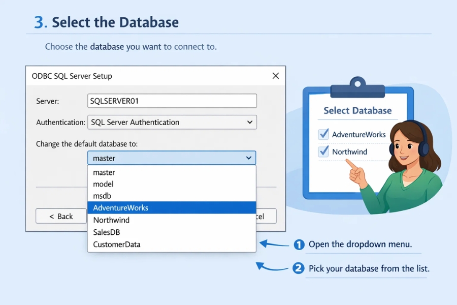 Cách Kết Nối ODBC Với SQL Server Trong Access 2016 (Hướng Dẫn Chi Tiết Từng Bước) 6