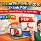 Cách Lưu File Office 2010 Thành PDF Đơn Giản, Nhanh Chóng Cho Người Mới 22