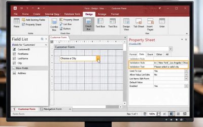 Cách Thực Hiện Form Nhập Liệu Trong Access 2016