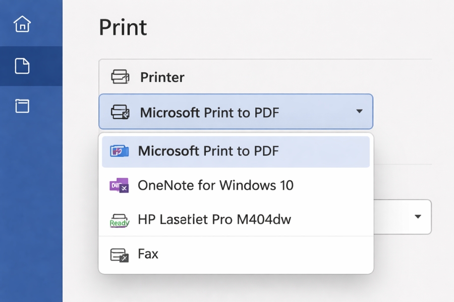 Cách Thực Hiện Print To PDF Office 2019 14 Cách Thực Hiện Print To PDF Office 2019