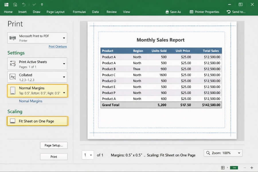 Cách Thực Hiện Print To PDF Office 2019 16 Cách Thực Hiện Print To PDF Office 2019