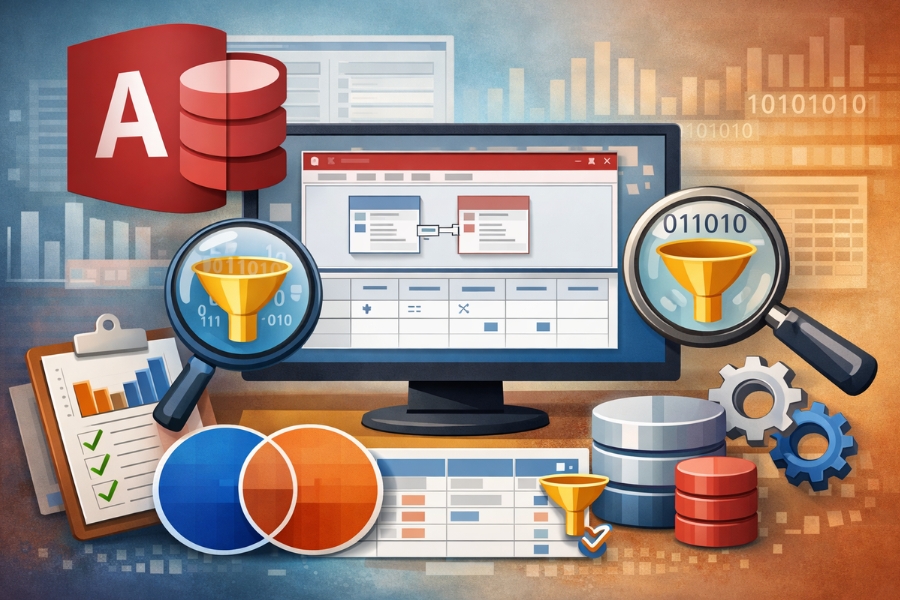 Cách Thực Hiện Query Join Và Lọc Dữ Liệu Access 2019