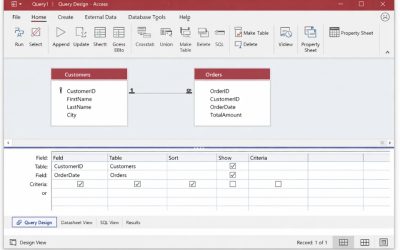 Cách Thực Hiện Query Join Và Lọc Dữ Liệu Trong Access 2021