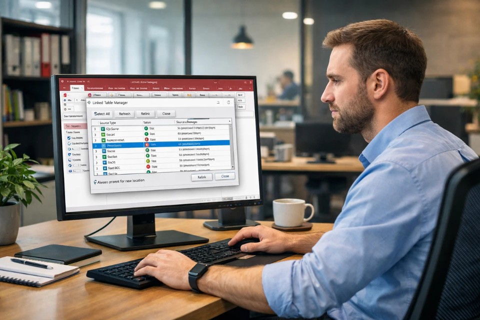 Cách Thực Hiện Split Database Front-End / Back-End Trong Access 365 5