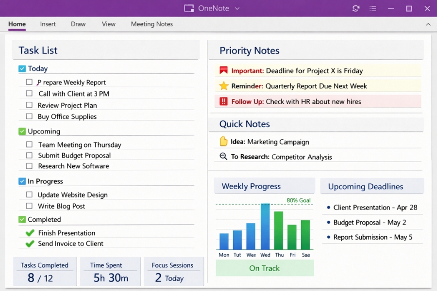 Cách Thực Hiện Tìm Kiếm Theo Thẻ (Tags) OneNote 2016 