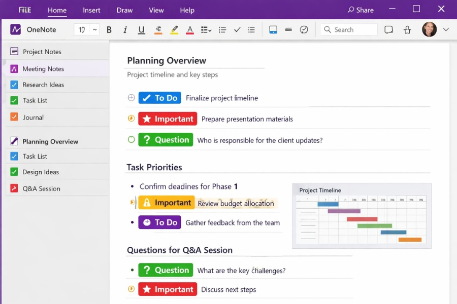Cách Thực Hiện Tìm Kiếm Theo Thẻ (Tags) OneNote 365 1 Cách Thực Hiện Tìm Kiếm Theo Thẻ (Tags) OneNote 365