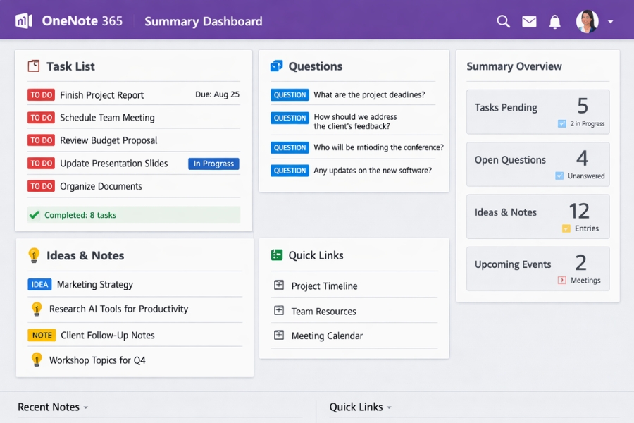 Cách Thực Hiện Tìm Kiếm Theo Thẻ (Tags) OneNote 365 4 Cách Thực Hiện Tìm Kiếm Theo Thẻ (Tags) OneNote 365