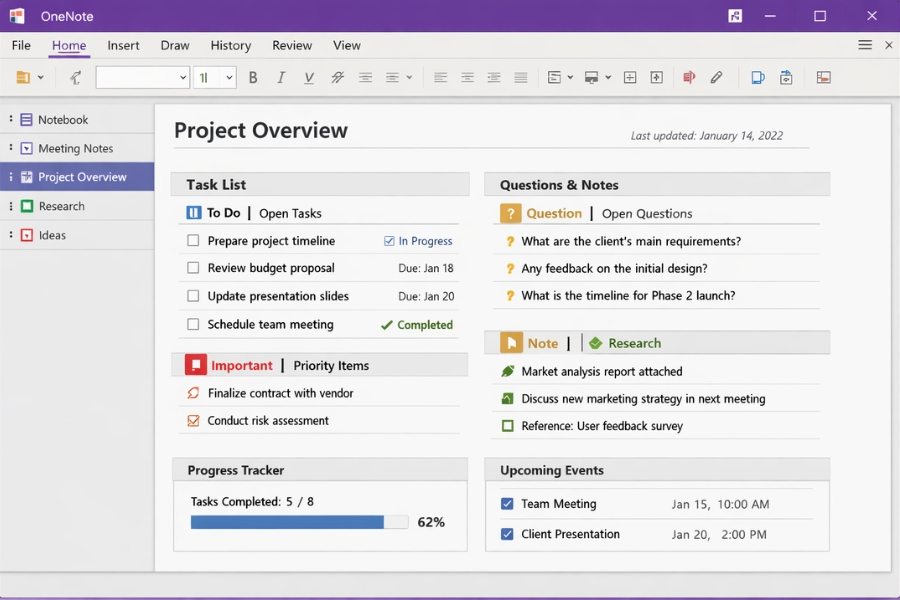 Cách Thực Hiện Tìm Kiếm Theo Thẻ (Tags) Trong OneNote 2010