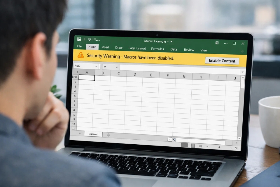 Cách bật Macro & Trusted Locations Office 2016 7 Cách bật Macro & Trusted Locations Office 2016 7