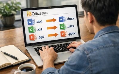 Cách chuyển doc/xls/ppt sang docx/xlsx/pptx Office 2010