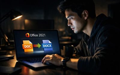 Cách chuyển doc/xls/ppt sang docx/xlsx/pptx Office 2021