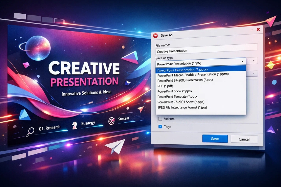 Cách chuyển doc/xls/ppt sang docx/xlsx/pptx Office 2021 5