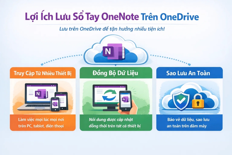 Cách chuyển sổ tay lên OneDrive OneNote 2010 8