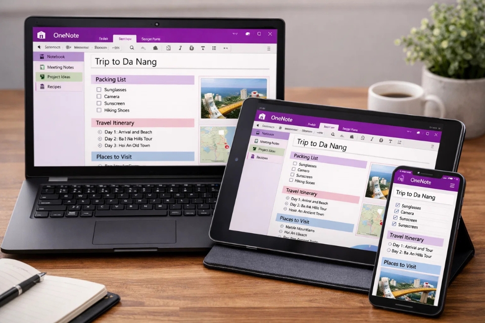 Cách chuyển sổ tay lên OneDrive OneNote 2019 15