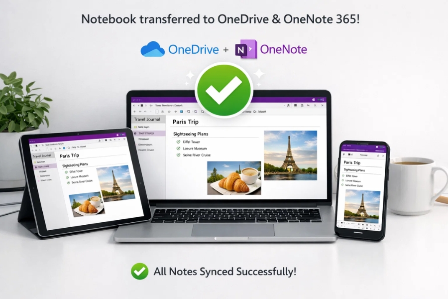 Cách chuyển sổ tay lên OneDrive OneNote 365: hướng dẫn dễ hiểu, làm một lần là quen 8