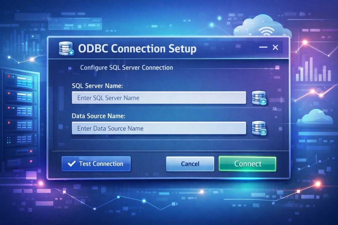 Cách kết nối ODBC với SQL Server Access 2019 15