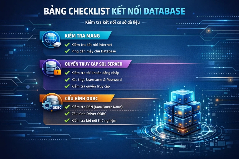 Cách kết nối ODBC với SQL Server Access 2021 18