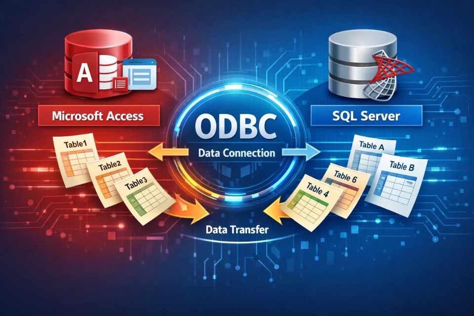 Cách kết nối ODBC với SQL Server Access 2021 10
