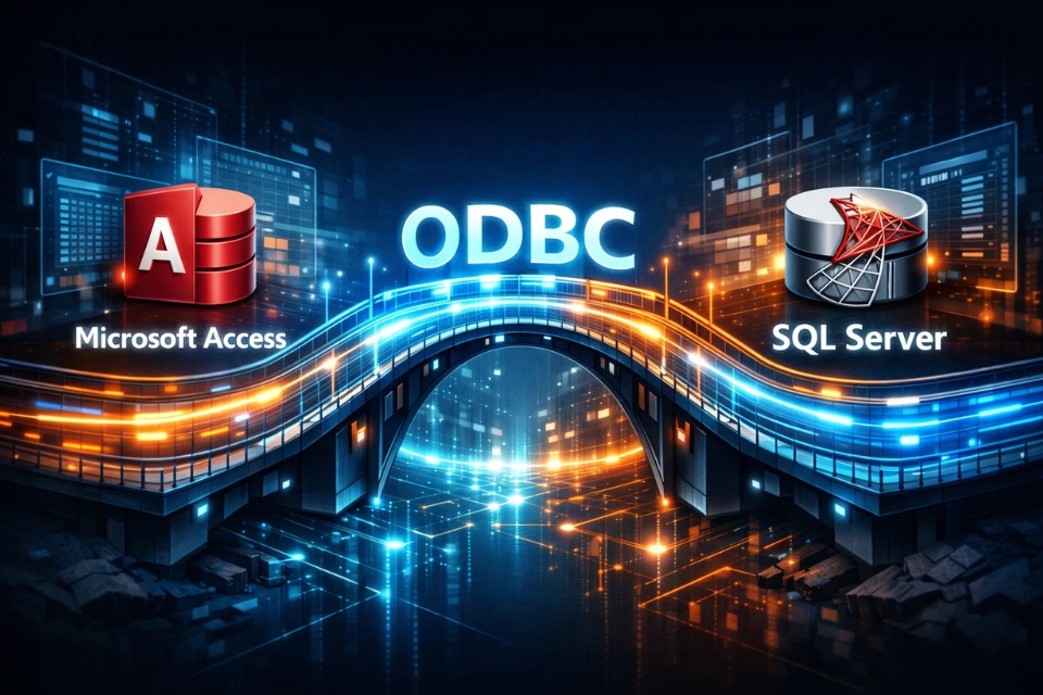 Cách kết nối ODBC với SQL Server Access 2021 11