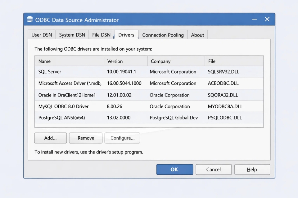 Cách kết nối ODBC với SQL Server Access 2021 13