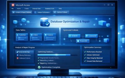 Cách thực hiện Compact and Repair Access 2019