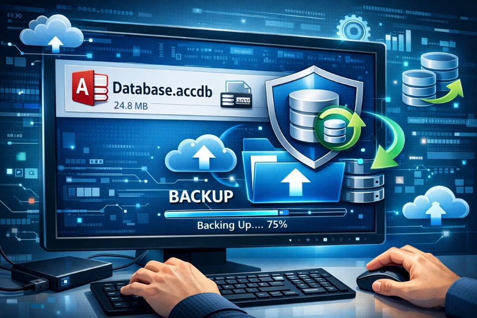 Cách thực hiện Compact and Repair Access 2019 12